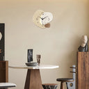 Sculpted Modern Wall Clock