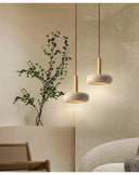 Circular Stone LED Pendant Light