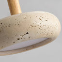 Circular Stone LED Pendant Light