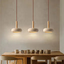 Circular Stone LED Pendant Light