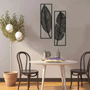 Metal Leaves Wall Decor Set