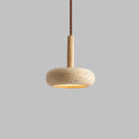 Circular Stone LED Pendant Light