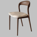 Italian Solid Wood Dining Chair