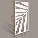 Wooden Leaf Wall Art Set