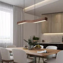 Walnut Linear Hanging Light