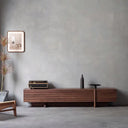 Minimalist Solid Wood TV Stand