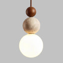 Cave Stone Accent Pendant Light