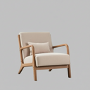 Solid Wood Living Room Chair